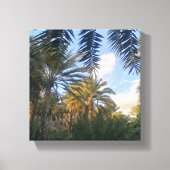 Toile image de palmier  (Recto)
