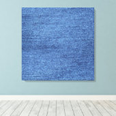 Toile Image de texture de denim bleu blanc (Insitu (Plancher de Bois))