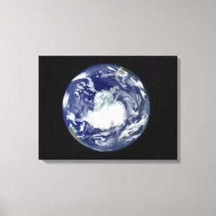 Toile Image disque complète entièrement éclairée