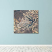 Toile Image en couleur naturelle de BrasÉlabé, Brésil (Insitu (Plancher de Bois))