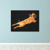 Toile Image et nom de l'aquarelle de grand animal (Insitu (Plancher de Bois))