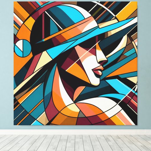 Toile Image frappante #9 (Insitu (Plancher de Bois))