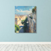 Toile Image impressionniste de Mompellier vers 1906 (Insitu (Plancher de Bois))