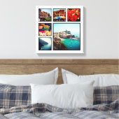 Toile Image Instagram personnalisé Collage de photos toi (Insitu(Chambre))