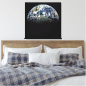 Toile Image Mosaïque De La Planète Terre Avec 3 Ouragans (Insitu(Chambre))