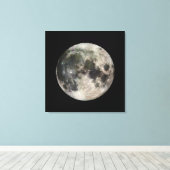 Toile Image vive de la Lune (Insitu (Plancher de Bois))
