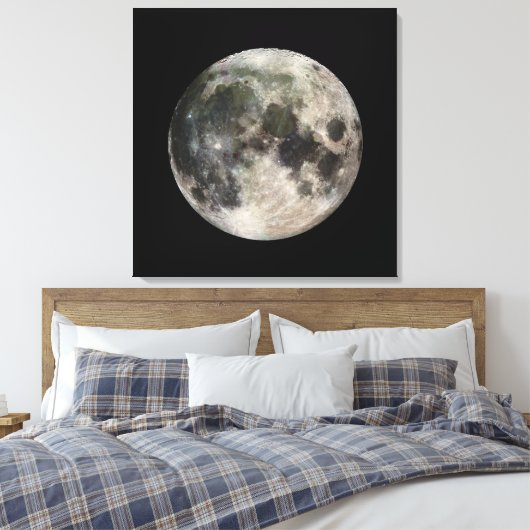 Toile Image vive de la Lune (Insitu(Chambre))