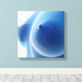 Toile Image X-Ray De L'Anatomie Du Sein Féminin (Insitu (Plancher de Bois))