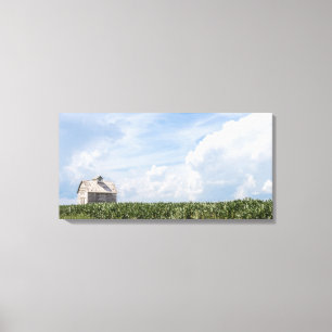 Toile Images de vieilles séries de granges - champs de