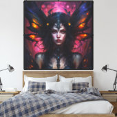 Toile Imaginaire Belles Fleurs Pixie Fairy Princesse (Insitu(Chambre))
