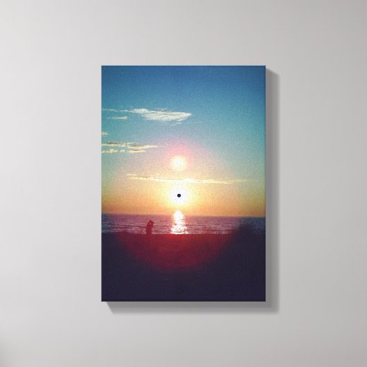 Toile Imaginaire Coucher de soleil 5 Canvas (Recto)