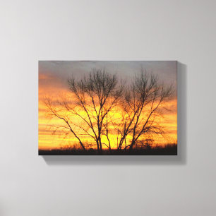 Toile Imaginaire Coucher de soleil 6 Canvas