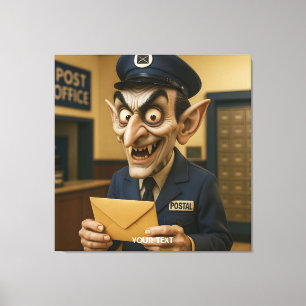 Toile Imaginaire Cute Strange Postal Worker