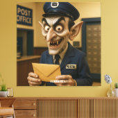 Toile Imaginaire Cute Strange Postal Worker (Insitu(Salon))