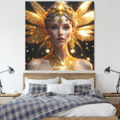 Toile Imaginaire Cute Vivid Beau Portrait Fairy (Insitu(Chambre))