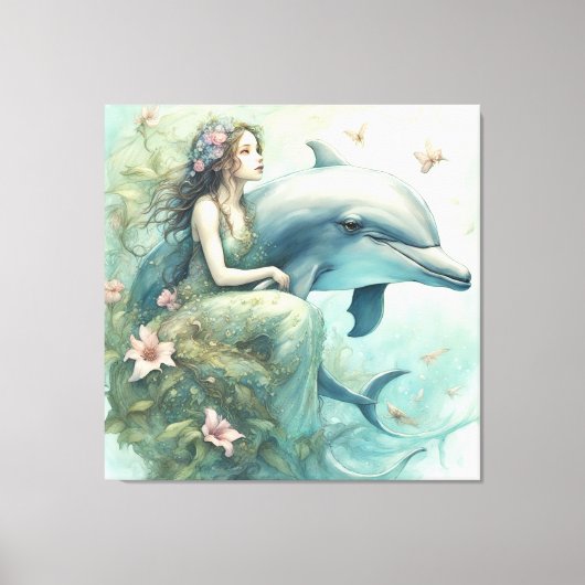 Toile Imaginaire dauphin 2 (Recto)