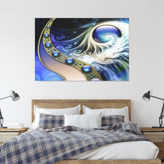 Toile imaginaire fractal Abstrait (Insitu(Chambre))