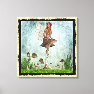 Toile Imaginaire gothique Toadstool Féerie 1