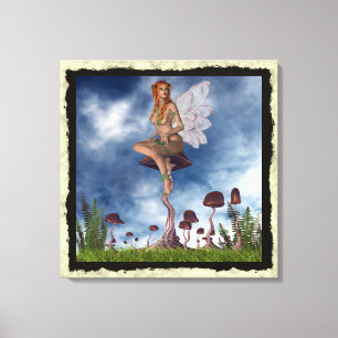 Toile Imaginaire gothique Toadstool Féerie 2
