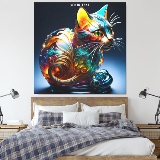 Toile Imaginaire Joaillerie Vive Belle Chat (Insitu(Chambre))