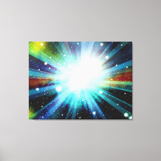 Toile Imaginaire léger Galaxy Art Design Abstrait (Recto)