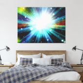 Toile Imaginaire léger Galaxy Art Design Abstrait (Insitu(Chambre))