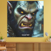 Toile Imaginaire mignon grand guerrier fort (Insitu(Salon))