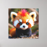 Imaginaire mignon Panda Red Hai