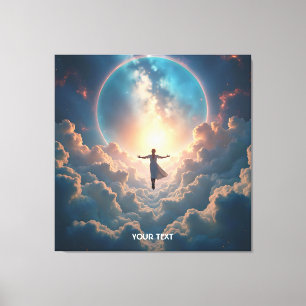 Toile Imaginaire mignonne Space Stars Girl