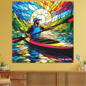 Toile Imaginaire Vivid Vivid Kayaking Vitrage (Insitu(Salon))