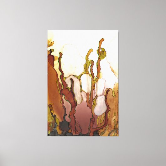 Toile Imagination bronze (Recto)