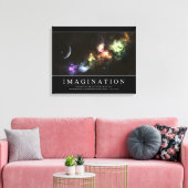 Toile Imagination : Citation Inspirationnelle (Insitu(Salon))