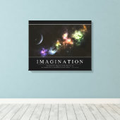 Toile Imagination : Citation Inspirationnelle (Insitu (Plancher de Bois))