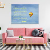 Toile Imagination Phillis Wheatley Hot Air Balloon Sky (Insitu(Salon))