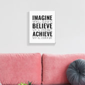 Toile Imaginez Avec Tout Votre Esprit Motivationnel Mur (Insitu(Salon))