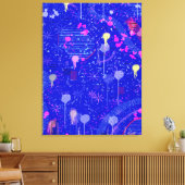 Toile Imaginez les étoiles (Insitu(Salon))