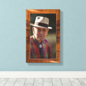 Toile Imitation bordure en bois pour photo 8x10 (Insitu (Plancher de Bois))