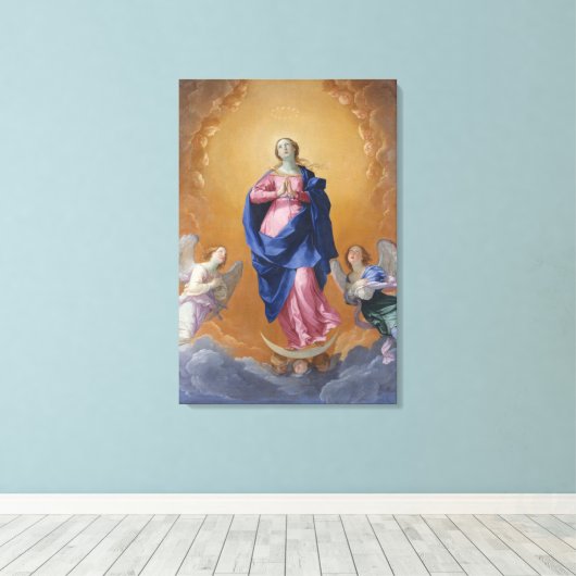 Toile Immaculée conception (Insitu (Plancher de Bois))