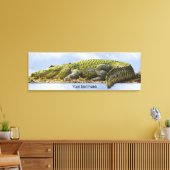 Toile Immense Gator Panoramique Nature Photography OB Ef (Insitu(Salon))