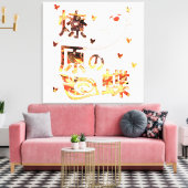 Toile Impact Genshin Hu Tao (Insitu(Salon))