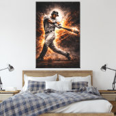 Toile Impact Implacable – Baseball Power Swing (Insitu(Chambre))