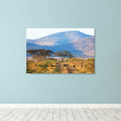 Toile Impala (Aepyceros Melampus), Hluhluwe-Umfolozi (Insitu (Plancher de Bois))