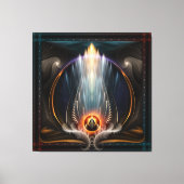 Toile Imperial View Fractal Art Canvas Imprimer (Recto)