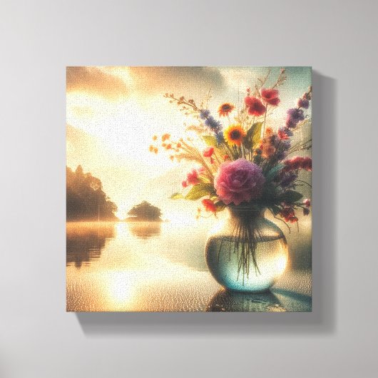 Toile Impressão em Tela Vaso (Recto)