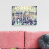 Toile impressionnisme des bois d'hiver (Insitu(Salon))
