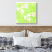 Toile Imprimantes d'art simple et vert (Insitu(Chambre))