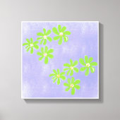 Toile Imprimantes d'art simple et violet (Recto)