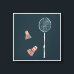 Toile imprimé badminton vintage - dessiné à la main pour<br><div class="desc">Ajoutez votre propre texte, changez aussi la couleur arrière - plan. Sélectionnez la taille de l'impression à l'aide du menu déroulant ci-dessus, et vous pouvez cliquer sur le bouton "modifier la conception" pour customiser l'illustration pour qu'elle s'adapte à n'importe quelle taille de papier. Achetez une simple affiche ou une version...</div>