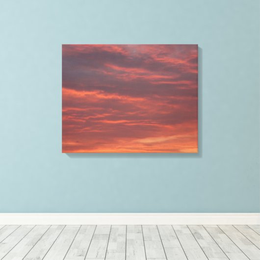 Toile Imprimé Canvas tôt le matin (Insitu (Plancher de Bois))