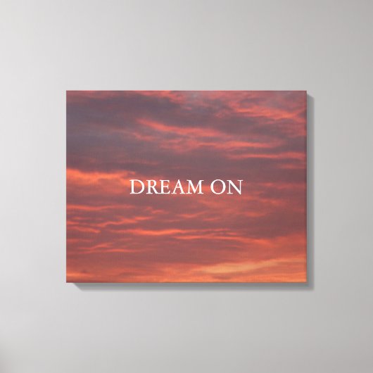 Toile Imprimé Canvas tôt le matin (Recto)